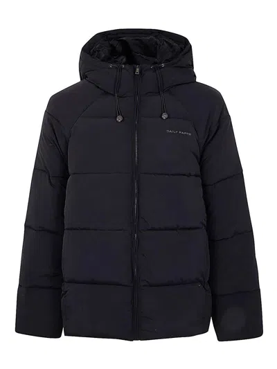 Daily Paper Relaxed Puffer In Black