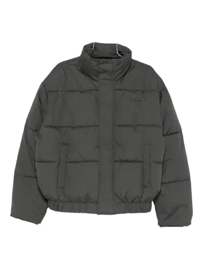 Daily Paper Renako Monogram Padded Jacket In Gray