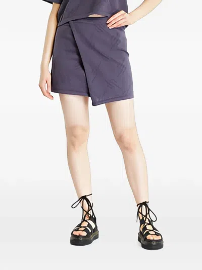 Daily Paper Repatty Wrap-style Mini Skirt In Multi
