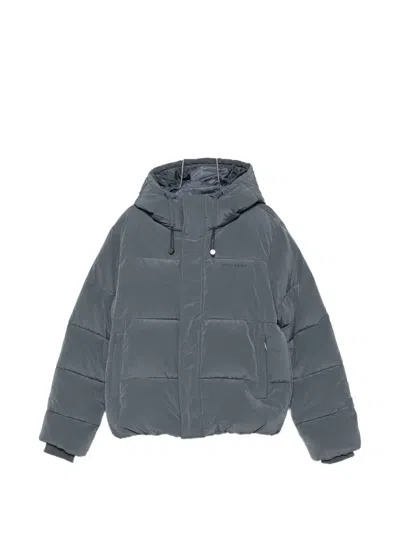 Daily Paper Ripstop Puffer Jacket In Gray