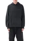 Daily Paper Overload Hoodie In Washed Black