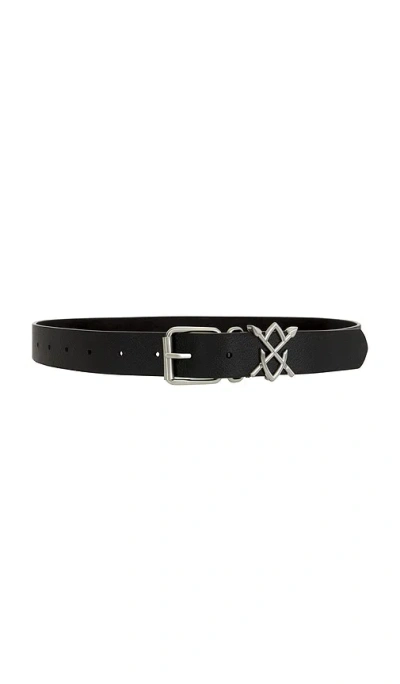 Daily Paper Shield Belt In Black