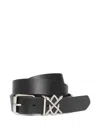 Daily Paper Shield Buckle Belt In Black