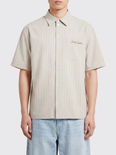 Daily Paper Shirt Men Color Green In Neutral