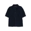 Daily Paper Lace Shield Shirt In Blue