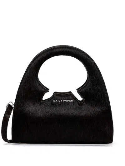 Daily Paper Small Codu Cross Body Bag In Brown