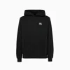 Daily Paper Smoothie Hooded Cotton Sweatshirt In Black