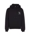 Daily Paper Shadow Grid Hoodie In Black
