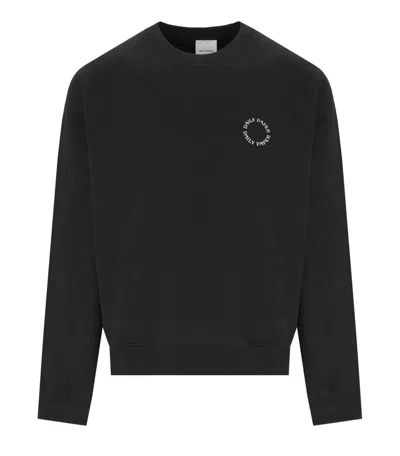 Daily Paper Black And White Cotton Sweatshirt