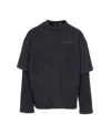 Daily Paper Logo-print T-shirt In Black