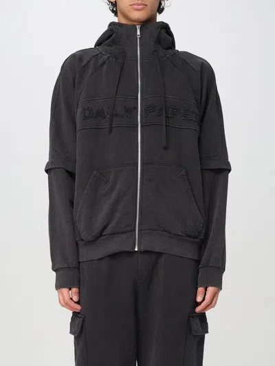 DAILY PAPER SWEATSHIRT DAILY PAPER MEN COLOR BLACK,G71506002