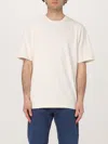 Daily Paper Tshirt Script Logo In Beige