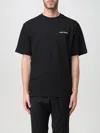 Daily Paper Mens Graphic-print Crewneck Cotton T-shirt Black In Schwarz