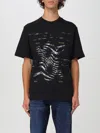 Daily Paper Man T-shirt Black Size M Cotton In Schwarz