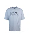 DAILY PAPER T-SHIRT HALOGEN BLUE UNITED TYPE