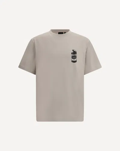 DAILY PAPER T-SHIRT WHIT MAXI PRINT