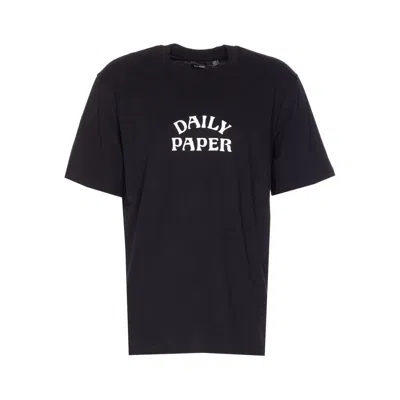 Daily Paper Logo-print T-shirt In Black