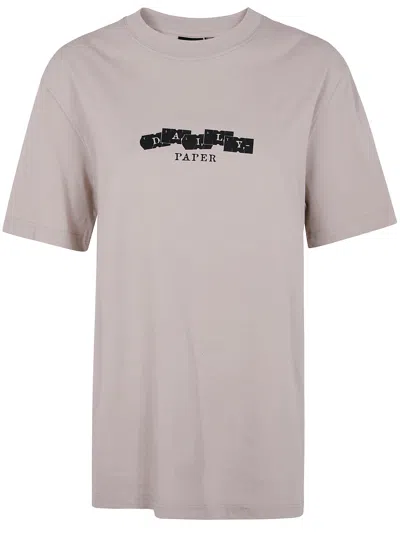 Daily Paper Tag T-shirt In Neutral
