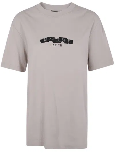 Daily Paper Tag T-shirt In Neutral