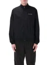Daily Paper Eward Jacket With Stand-up Collar In Black