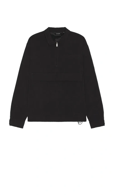 Daily Paper Treasure Anorak In Black