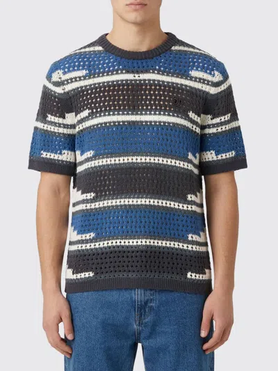 Daily Paper T-shirt  Men Color Blue In Green