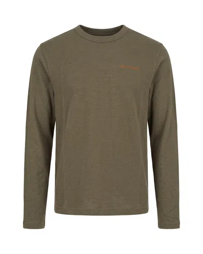 Daily Paper Logo-embroidered Long-sleeve T-shirt In Green
