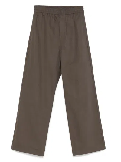 Daily Paper Twill Track Pants In Green