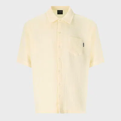 DAILY PAPER DAILY PAPER YELLOW COTTON SHIRT