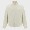 DAILY PAPER DAILY PAPER WHITE NYLON CASUAL JACKET