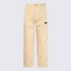 DAILY PAPER DAILY PAPER BEIGE COTTON PANTS