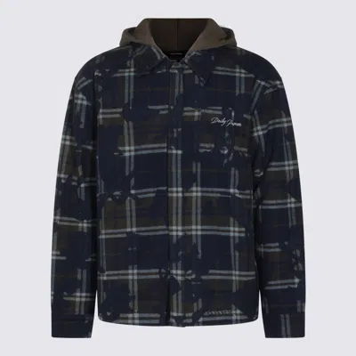 Daily Paper Uomo Shirts Sky Captain Blue In Multi