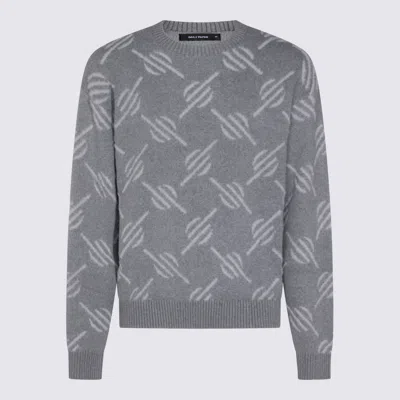 Daily Paper Uomo Sweaters Blacks And Greys In Gray