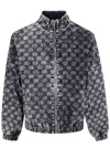 Daily Paper Geometric-pattern Jacket In Gray