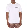 DAILY PAPER DAILY PAPER WHITE NEDEEM SHORT SLEEVE COTTON T-SHIRT