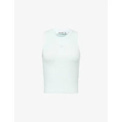 Daily Paper Womens  Unit Ribbed Cotton-jersey Vest