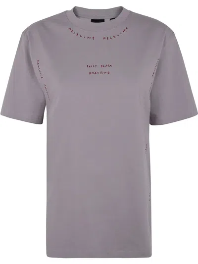 Daily Paper Written T-shirt In Purple