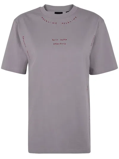 Daily Paper Written T-shirt In Purple