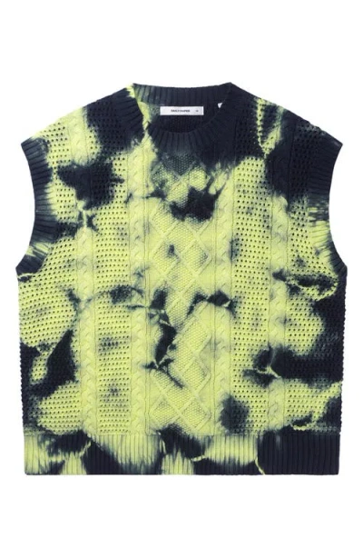 Daily Paper Xois Sweater Vest In Daiquiri Green