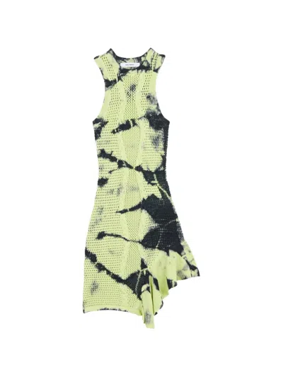 Daily Paper Xois Tie-dye Crochet Dress In Multi