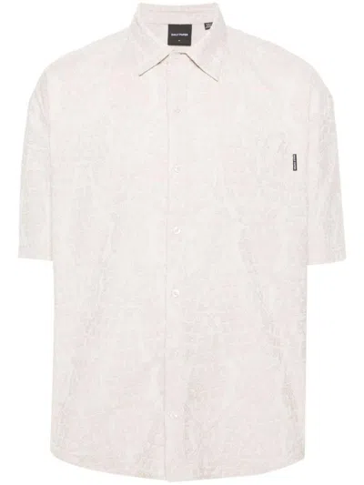 Daily Paper Zuri Macrame Jacquard Relaxed Short Sleeves Shirt Clothing