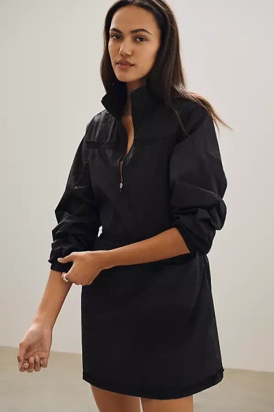 Daily Practice Anorak Dress In Black