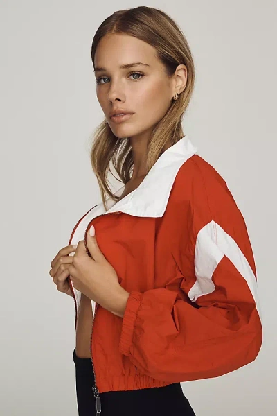 Daily Practice Batwing Jacket In Orange