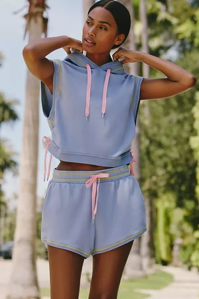 Daily Practice By Anthropologie Adventure Shorts In Blue