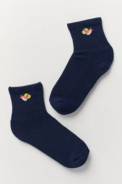 Daily Practice By Anthropologie Athletic Icon Socks In Blue