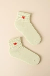 Daily Practice By Anthropologie Athletic Icon Socks In Green
