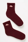 Daily Practice By Anthropologie Athletic Icon Socks In Red