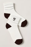Daily Practice By Anthropologie Athletic Icon Socks In White