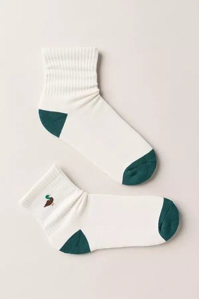 Daily Practice By Anthropologie Athletic Icon Socks In Animal Print