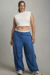 Daily Practice By Anthropologie Base Jump Parachute Pants In Blue